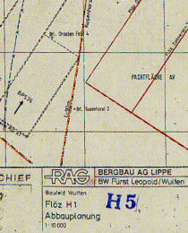 Map of cole mine