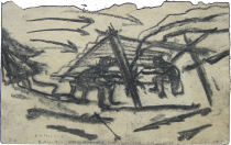 Tierra Del Fuego Carbon Drawing - 024